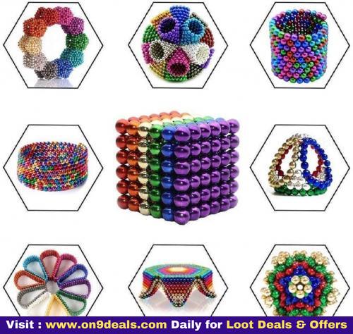 Magicwand® DIY Balls for Home,Office Decoration & Stress Relief etc. (216 Multi-Colored)