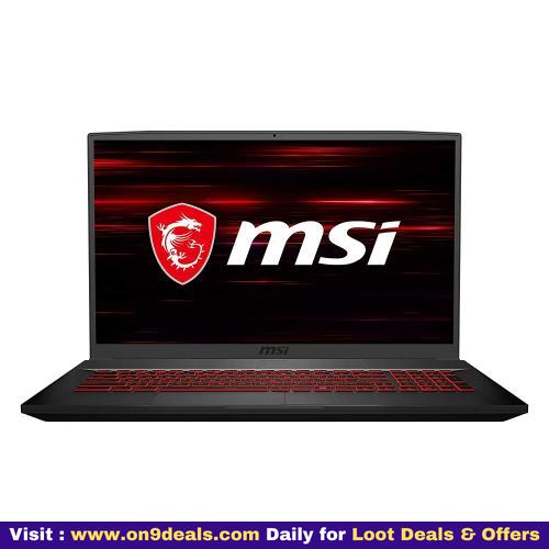 Msi Gf75 Intel Core I7-10750h 17.3 Inches Fhd Ips-level 144hz Panel Thin Gaming Laptop 8gb 512gb Nvme Ssd Nvidia Gtx1650 4gb Gddr6