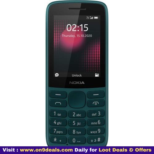 Nokia 215 4g Dual Sim 4g Phone With Long Battery Life, Multiplayer Games, Wireless Fm Radio