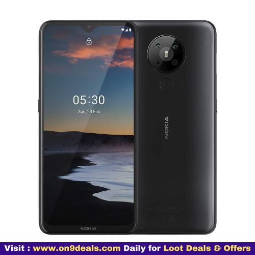 Nokia 5.3 Android One Smartphone with Quad Camera, 4 GB RAM and 64 GB Storage