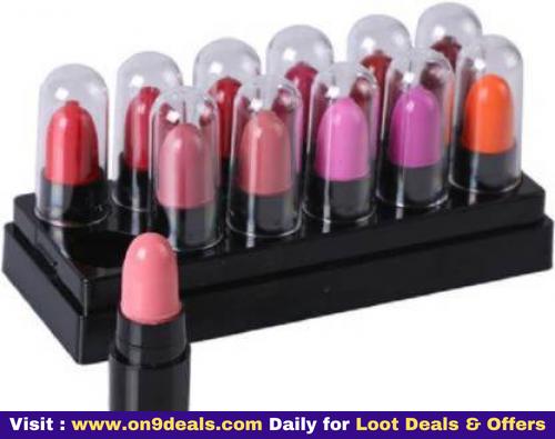 PERSONI Mini Matte Lipstick Travel Pack - Combo 12 Pieces