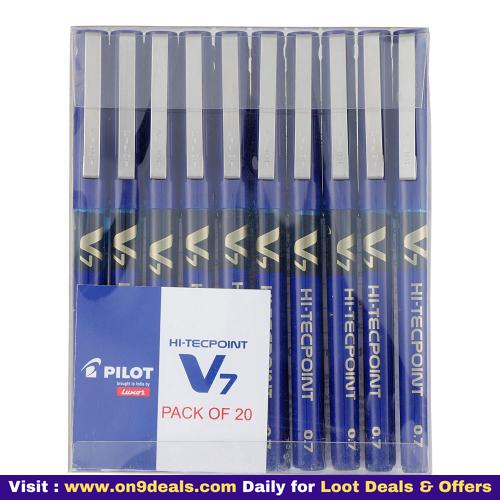 Pilot V7 Roller Ball Pen Pack of 20