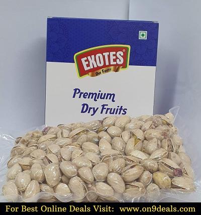 Pista Roasted & Salted Vacuum Packed Popular Pouch, 1 kg