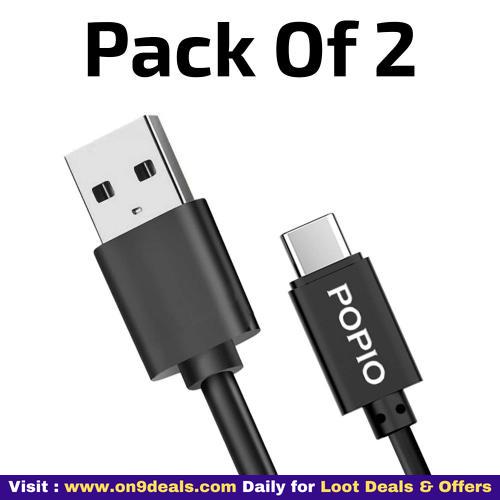 POPIO Type C USB Charging & Sync Data Cable 2.4A