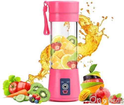 Portable 6-Blade USB Juicer Bottle Blender Grinder Mixer