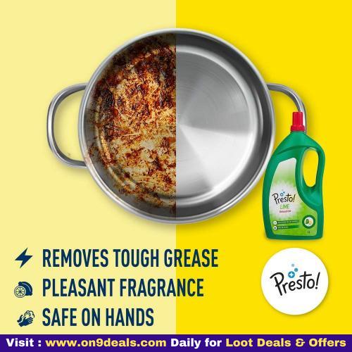 Presto Dish Wash Gel - 2 Litre Lime Pack of 1