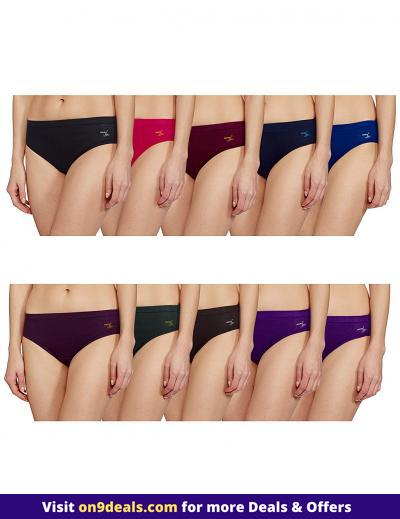 Rupa Jon Women's Cotton Panty (Pack of 10)