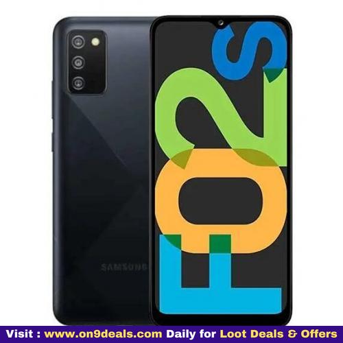 SAMSUNG Galaxy F02s 3GB RAM 32GB Storage @ Rs.8249 || 4GB RAM 32GB Storage @ Rs.9249