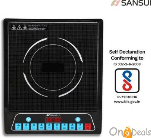 Sansui SmartChef Plus Induction Cooktop: A Compact And Affordable Option For Your Kitchen
