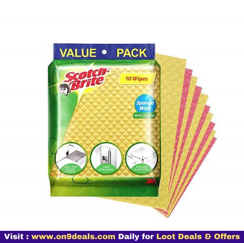 ScotchBrite Sponge Wipe (10 Pcs)