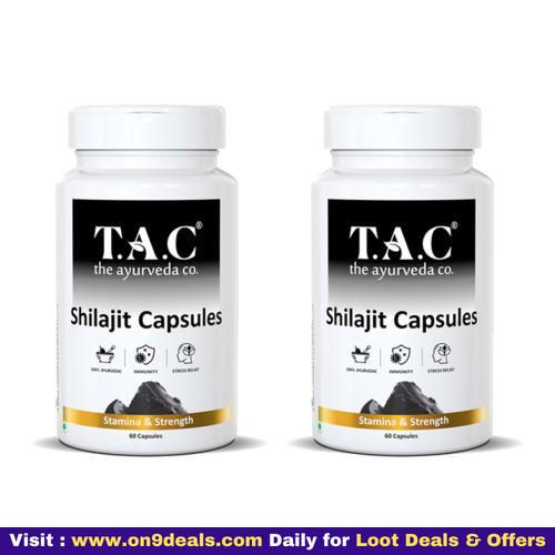 Shilajit Capsule For Vigour, Vitality And Stamina Boost Pack Of 2