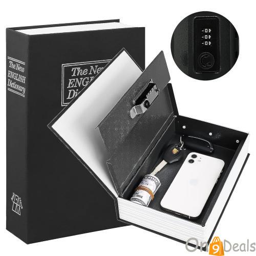 Shopo Hidden Book Safe: Stainless Steel Security Locker For Home & Office @ Rs 598