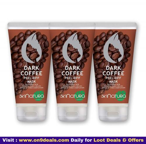 Skinatura Dark Coffee Peel-off Mask 100gms Pack Of 3