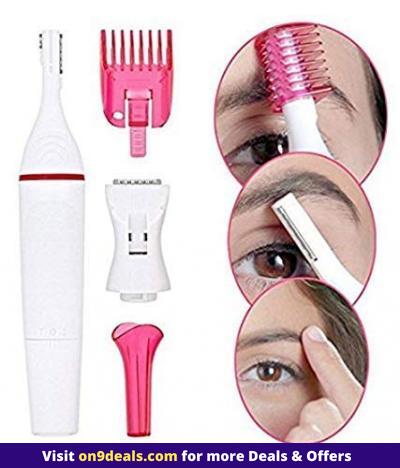 Sweets Hair 5-in-1 Hair/Nose Complete Beauty Style & Trim Trimmer for Women