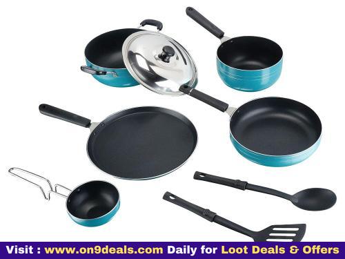 TOSAA Popular NONSTICK COOKWARE 8 PCS Gift Set Amber