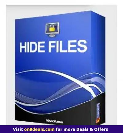 Vovsoft Hide Files Folder Locker App For Windows For Free