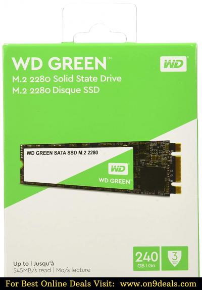 Western Digital WD SATA Internal SSD Hard Disk 120GB @ Rs.1770 | 240GB @ Rs.2557 | 480GB @ Rs.4949