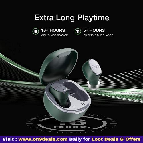 World Of PLAY PLAYGO T20 Ultralight Wireless Earbuds with EBEL Drivers; HD Call Quality; Sensory Controls & BT 5.0