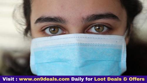 Disposable 3 Ply Surgical Face Mask 100 Pieces Pack