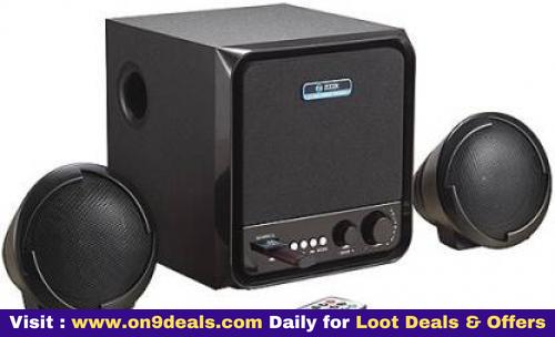 Zoook 2.1 Speakers ZM-SP3300 (FM/SD/USB) 10 W Portable Laptop/Desktop Speaker