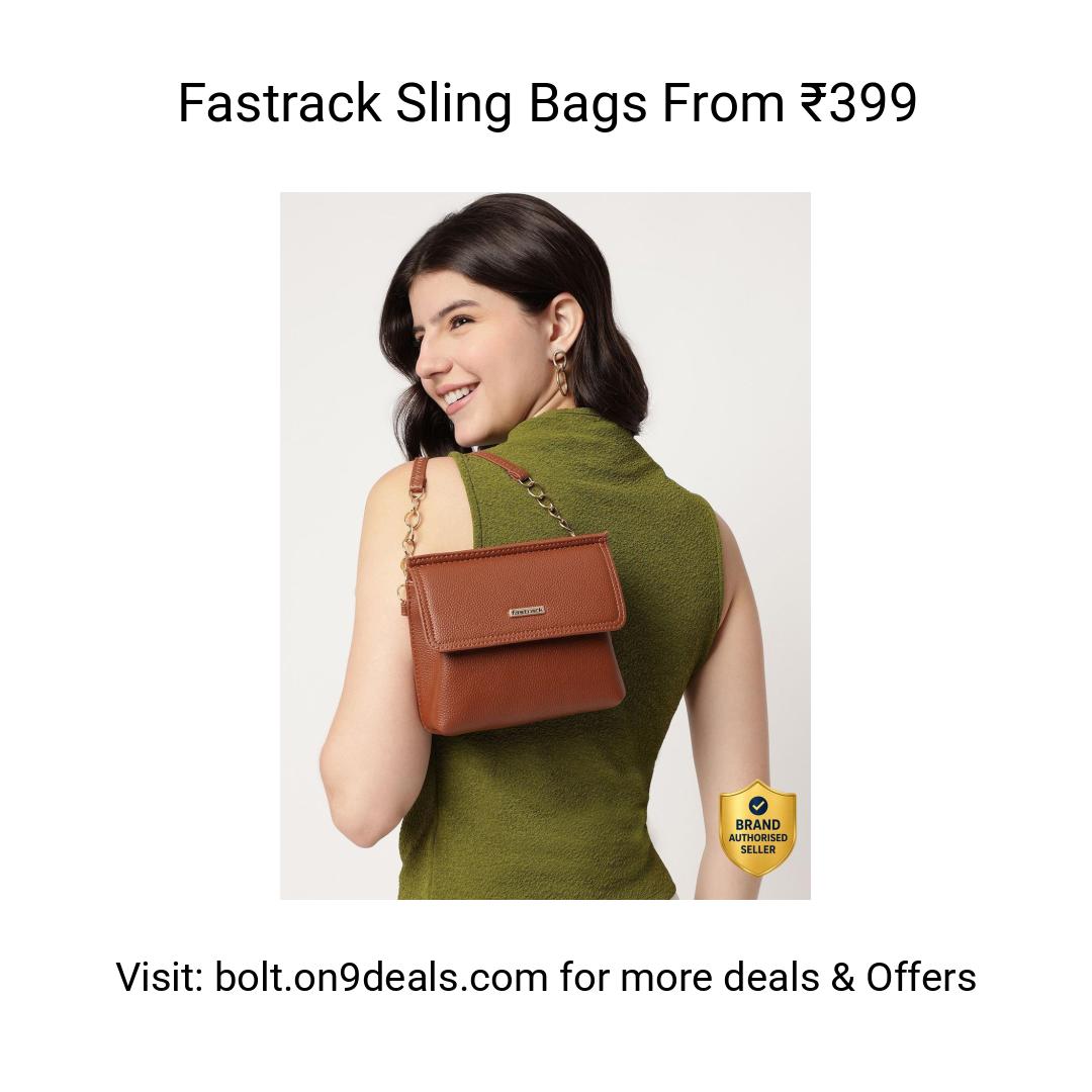 Fastrack Sling Bags From ₹399
https://fktr.in/ZSAoFus