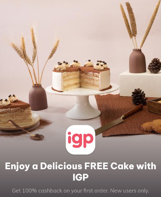 Get a Free Cake with TimesPrime and IGP