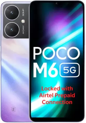 POCO M6 5G - Locked with Airtel Prepaid