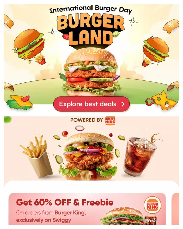 It’s International Burgers Day! Zomato & Swiggy Sizzle with Hot Deals